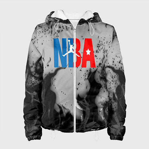 Женская куртка NASA неоновый огонь / 3D-Белый – фото 1