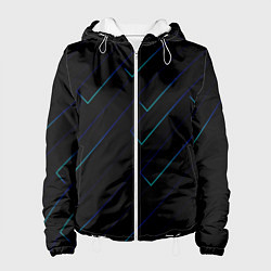 Женская куртка Color blue black