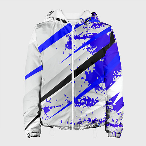 Женская куртка Color white blue / 3D-Белый – фото 1