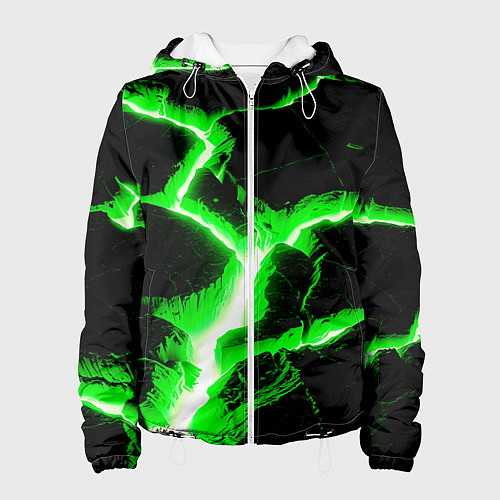 Женская куртка Разлом / 3D-Белый – фото 1