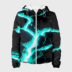 Женская куртка Color light blue black