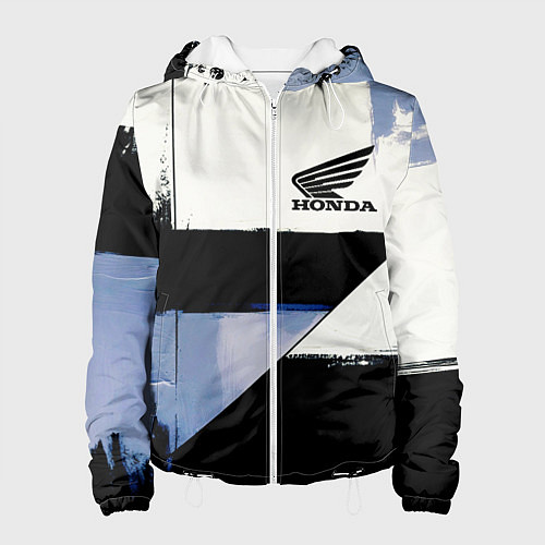 Женская куртка Honda логотип / 3D-Белый – фото 1