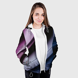 Куртка с капюшоном женская Multicoloured, цвет: 3D-белый — фото 2