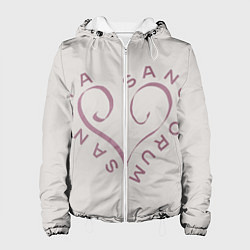 Куртка с капюшоном женская Святая святых, цвет: 3D-белый