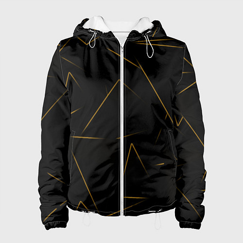 Женская куртка Color yellow line / 3D-Белый – фото 1
