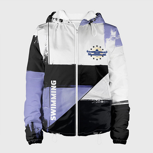 Женская куртка Плавание спортивное / 3D-Белый – фото 1