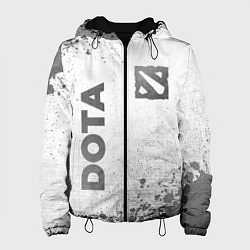 Женская куртка Dota - white gradient вертикально