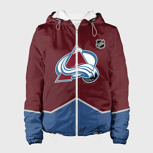 Женская куртка Колорадо Эвеланш хоккей / 3D-Белый – фото 1