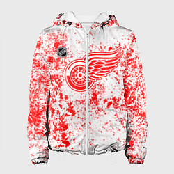 Куртка с капюшоном женская Detroit Red Wings NHL white, цвет: 3D-белый