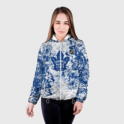 Куртка с капюшоном женская Toronto Maple Leafs NHL white, цвет: 3D-белый — фото 2