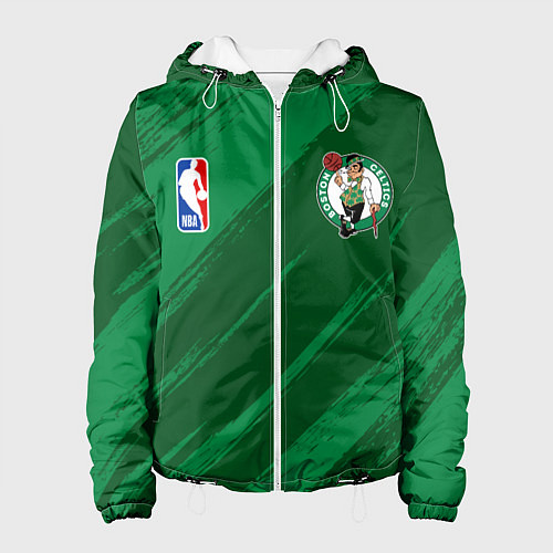 Женская куртка Boston Celtics NBA basketball / 3D-Белый – фото 1