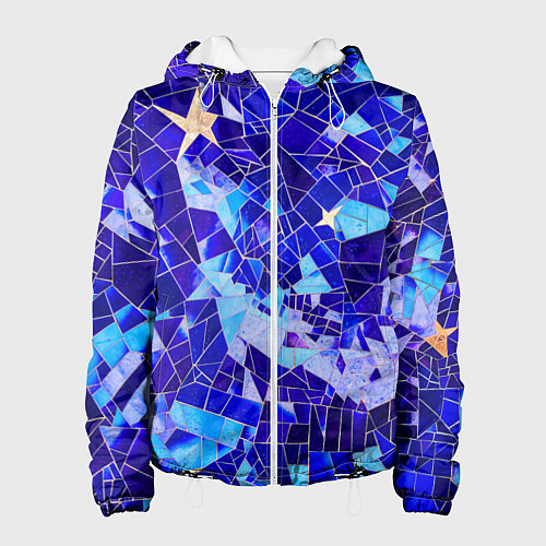 Женская куртка Небо-Звезды / 3D-Белый – фото 1