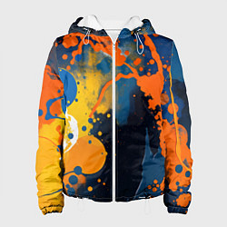 Женская куртка Краска на стене