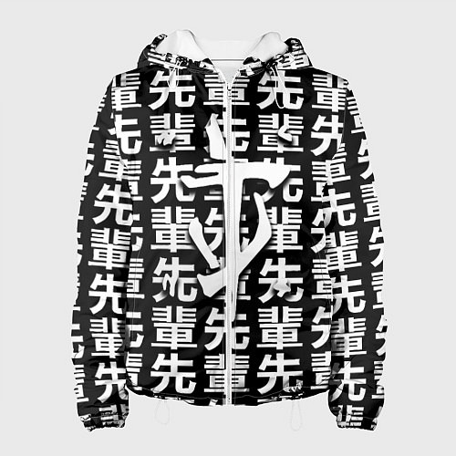 Женская куртка Doom logo japan / 3D-Белый – фото 1