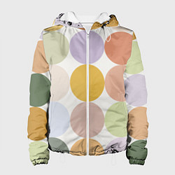 Женская куртка Цветочный горошек