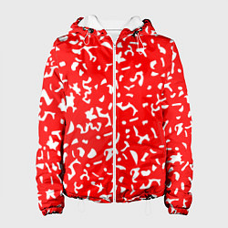 Женская куртка Красный яркий камуфляж