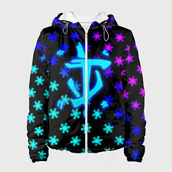 Женская куртка Doom winter neon