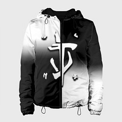 Женская куртка Doom black geometry