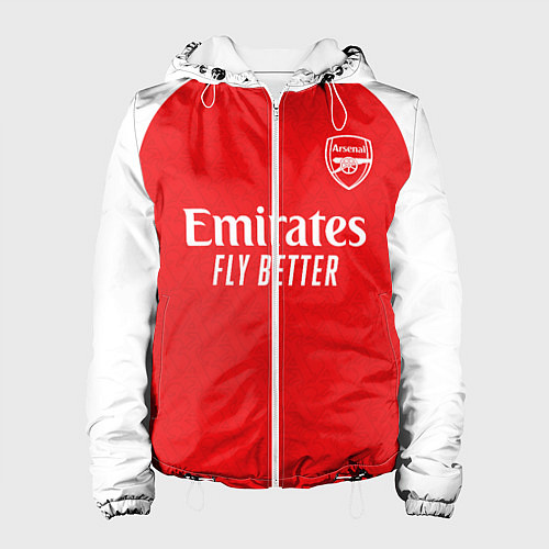 Женская куртка Арсенал Лондон домашняя форма 2025 2026 / 3D-Белый – фото 1
