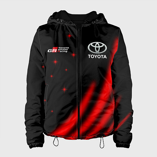 Женская куртка Toyota GR Gazoo Racing / 3D-Черный – фото 1
