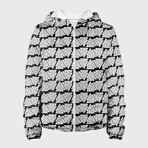 Женская куртка Символы валькнут как броня защиты / 3D-Белый – фото 1