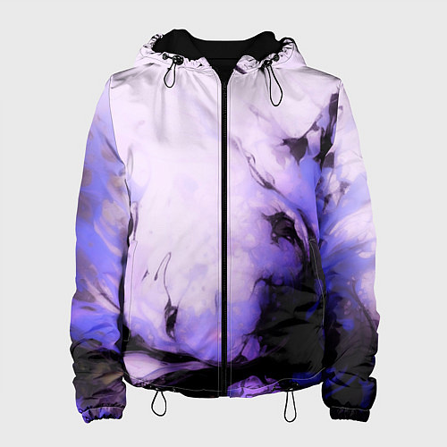 Женская куртка Взрывной индиго светлый / 3D-Черный – фото 1