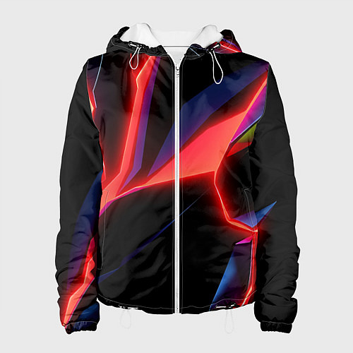 Женская куртка Neon red / 3D-Белый – фото 1
