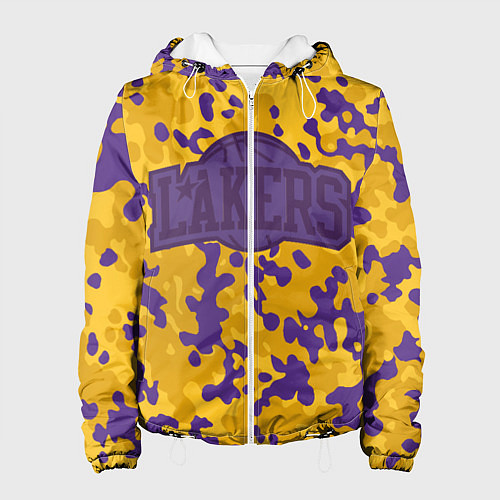 Женская куртка NBA LA Lakers / 3D-Белый – фото 1