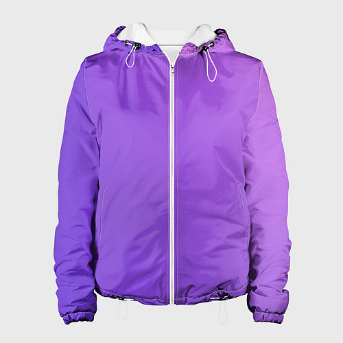 Женская куртка The color is purple / 3D-Белый – фото 1