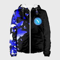 Женская куртка Наполи бабочки текстура