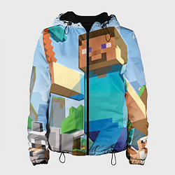 Женская куртка Minecraft World