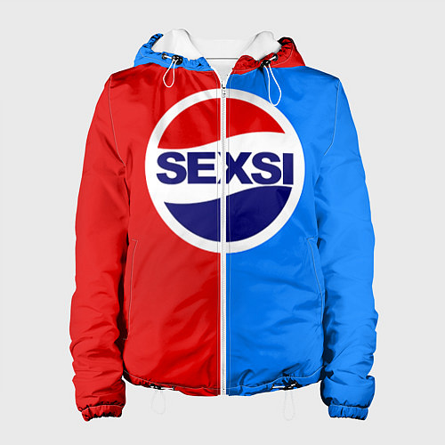 Женская куртка Sexsi Pepsi / 3D-Белый – фото 1