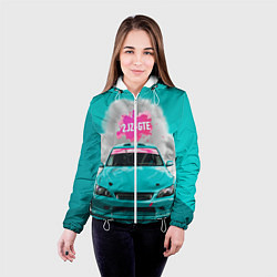 Куртка с капюшоном женская 2 JZ GTE, цвет: 3D-белый — фото 2