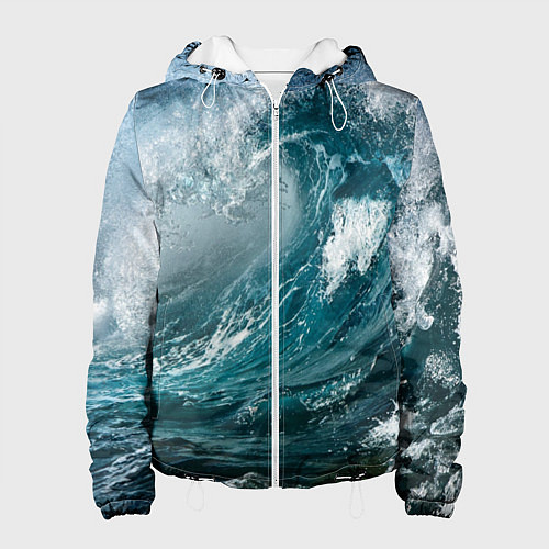 Женская куртка Волна / 3D-Белый – фото 1