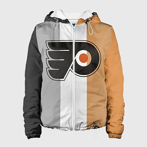 Женская куртка Philadelphia Flyers / 3D-Белый – фото 1