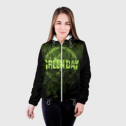 Куртка с капюшоном женская Green Day: Acid Voltage, цвет: 3D-белый — фото 2