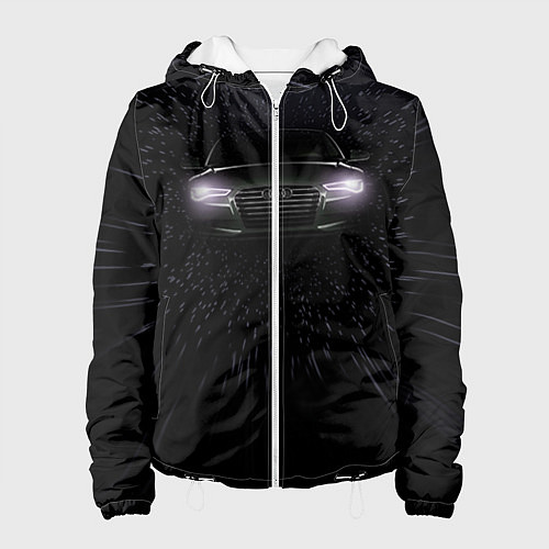 Женская куртка Audi / 3D-Белый – фото 1