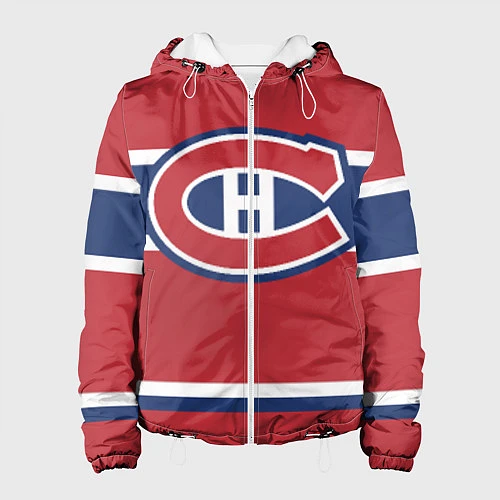 Женская куртка Montreal Canadiens / 3D-Белый – фото 1