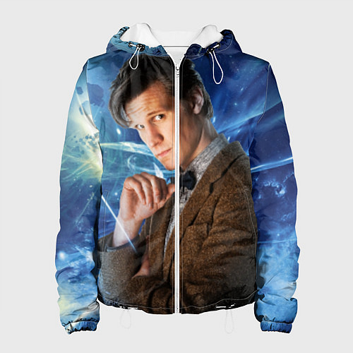 Женская куртка 11th Doctor Who / 3D-Белый – фото 1