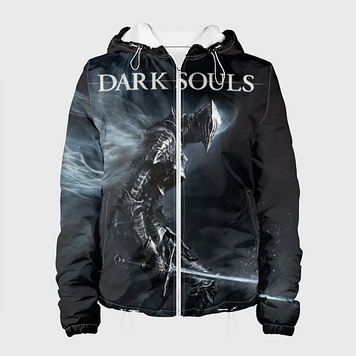Женская куртка Dark Souls / 3D-Белый – фото 1