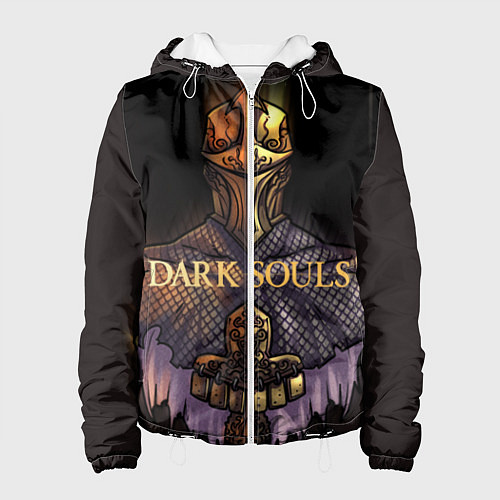 Женская куртка Dark Souls: Knight / 3D-Белый – фото 1