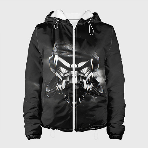 Женская куртка Pirate Station: Dark Side / 3D-Белый – фото 1