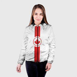 Куртка с капюшоном женская Канада, цвет: 3D-черный — фото 2