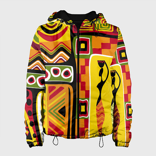 Женская куртка Африка / 3D-Черный – фото 1