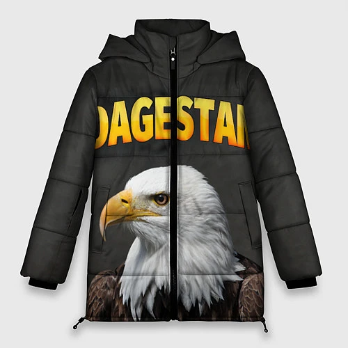 Женская зимняя куртка Dagestan Eagle / 3D-Черный – фото 1