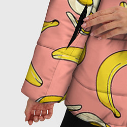 Куртка зимняя женская Банан 1, цвет: 3D-черный — фото 2