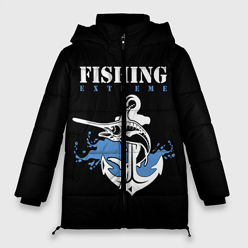 Женская зимняя куртка Fishing Extreme / 3D-Черный – фото 1