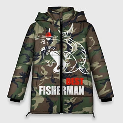 Куртка зимняя женская Best fisherman, цвет: 3D-черный