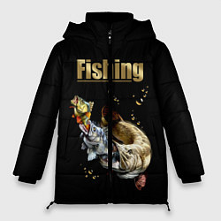 Куртка зимняя женская Gold Fishing, цвет: 3D-светло-серый