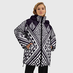 Куртка зимняя женская Мильфлер, цвет: 3D-черный — фото 2